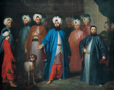 Mehmed Said Efendi et sa suite, années 1740 - George Engelhardt Schroeder