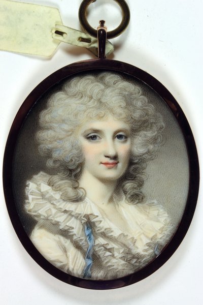 Margaret Dundas Mme Scott (émail) - George Engleheart