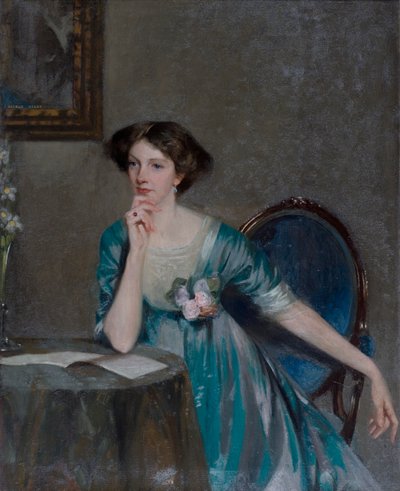 Portrait de Lady Margaret Sackville, vers 1910 - George F. Henry