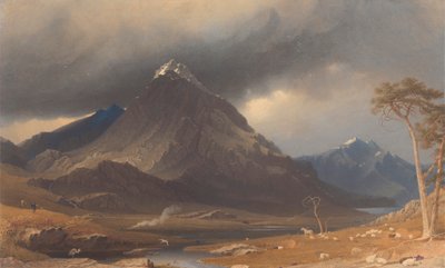 Tryfan, Carnarvonshire - George Fennell Robson