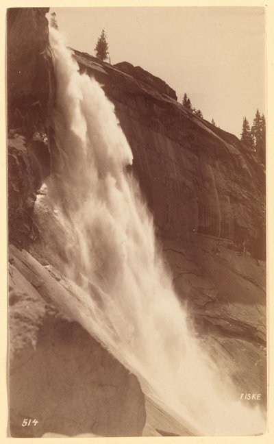 Nevada Fall. 700 pieds. Depuis le sentier Cloud
