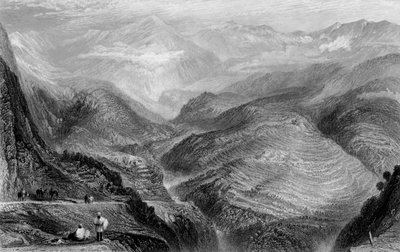 Vue près de Jubbera, 1838 - George Francis White