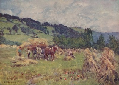 Un champ de blé, 1910 - George Franck Nicholls