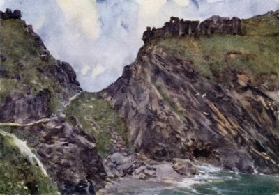 Le château du roi Arthur, Tintagel - George Franck Nicholls