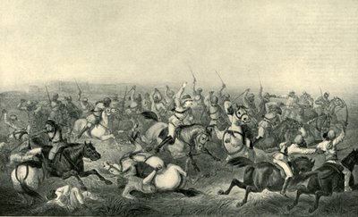 Charge de la cavalerie de Hodson à Rhotuck, 1857, 1901 - George Francklin Atkinson