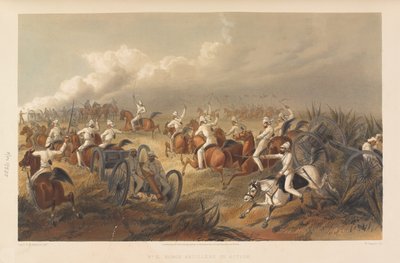 Artillerie à cheval en action, vers 1857 - George Francklin Atkinson