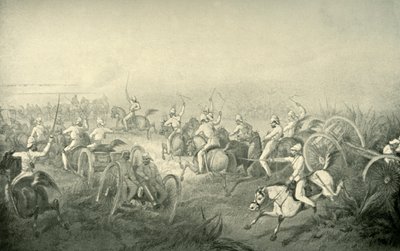 Artillerie à cheval indienne entrant en action - George Francklin Atkinson