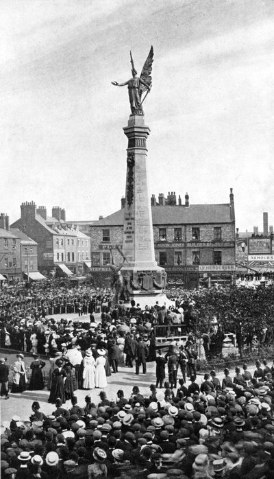 Inauguration du monument aux morts de Northumberland, 1908-1909 - George Frank