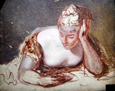 Fille lisant, vers 1850 - George Frederic Watts