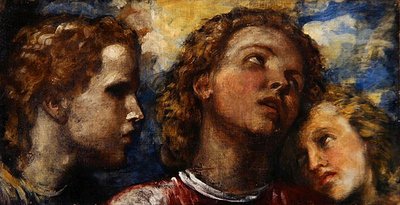 Esquisse de trois têtes - George Frederic Watts