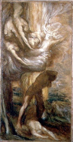 La malédiction de Caïn - George Frederic Watts