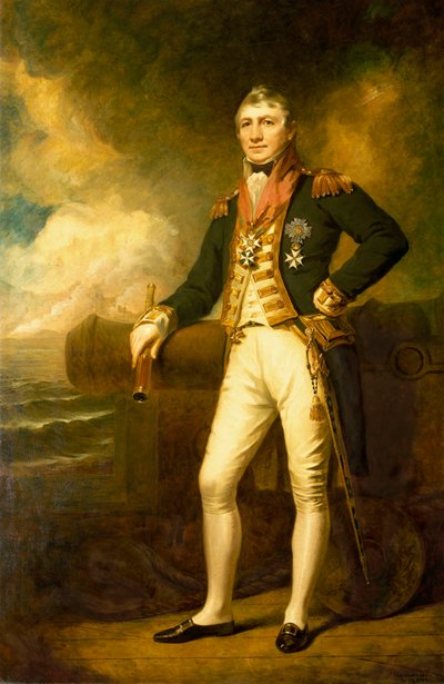 Amiral Sir David Milne (1763-1845) - George Frederick Clarke