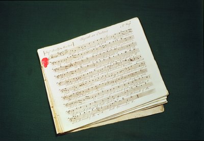 Partition originale du Messie - George Frederick Handel