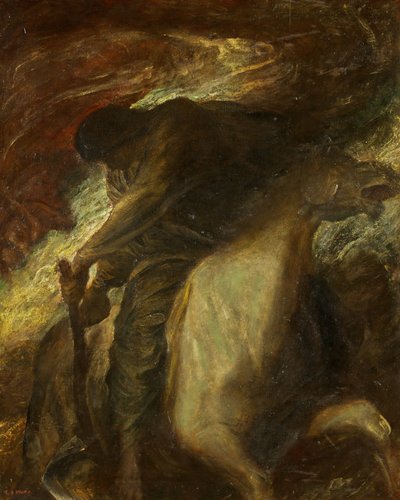 La Mort et le Cheval Pâle, c.1878 - George Frederick Watts