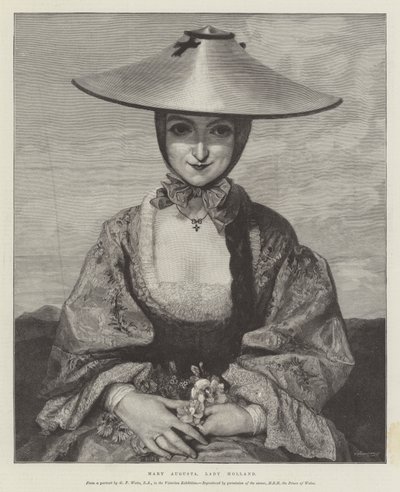 Mary Augusta, Lady Holland - George Frederick Watts