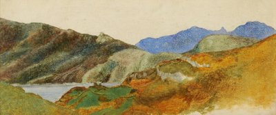 Paysage de montagne, 1843-47 - George Frederick Watts