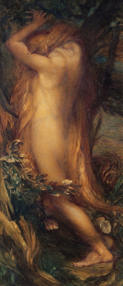 Ève repentante, vers 1865-97 - George Frederick after Watts