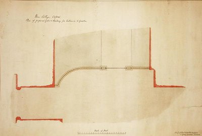 New College Oxford : Portes et Grilles proposées pour l
