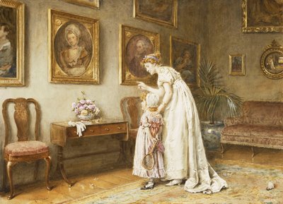 Une petite histoire de famille - George Goodwin Kilburne