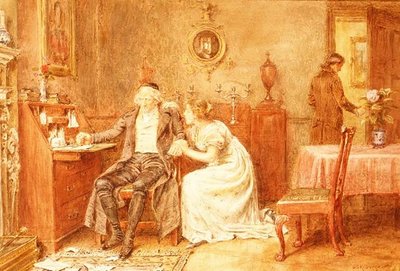 Déshérité - George Goodwin Kilburne