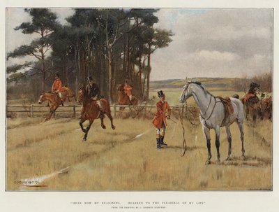 Écoutez maintenant mon raisonnement, écoutez les plaidoyers de mes lèvres - George Goodwin Kilburne