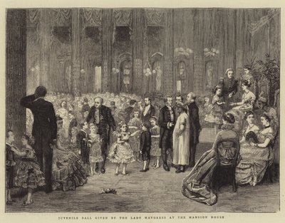 Bal des jeunes donné par la Lady Mayoress à Mansion House - George Goodwin Kilburne