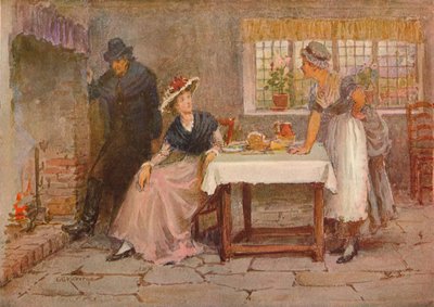 Esquisse de Langham : Abri - George Goodwin Kilburne