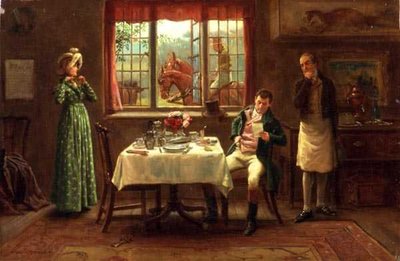 Le départ - George Goodwin Kilburne