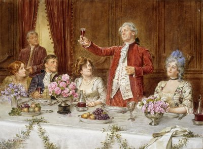 Le Roi! - George Goodwin Kilburne