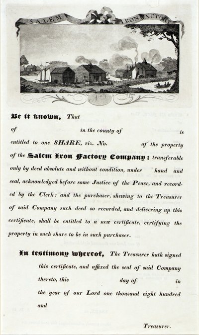 Partager : Usine sidérurgique de Salem - George Graham