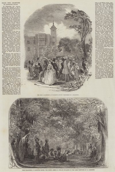 Grande fête champêtre à Charlton House - George Harrison