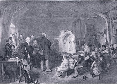 Catéchisme dans une salle de classe, du Magazine of Art 1893, Cassell and Company, 1893 - George Harvey