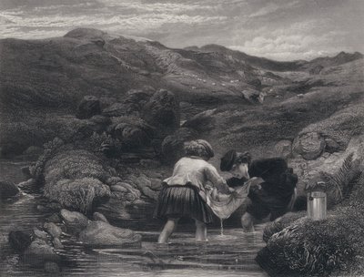Illustration pour Auld Lang Syne de Robert Burns - George Harvey