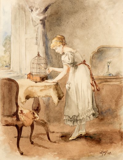 Nourrir le canari - George Hay