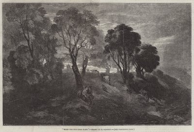 Quand les vaches rentrent à la maison - George Haydock Dodgson
