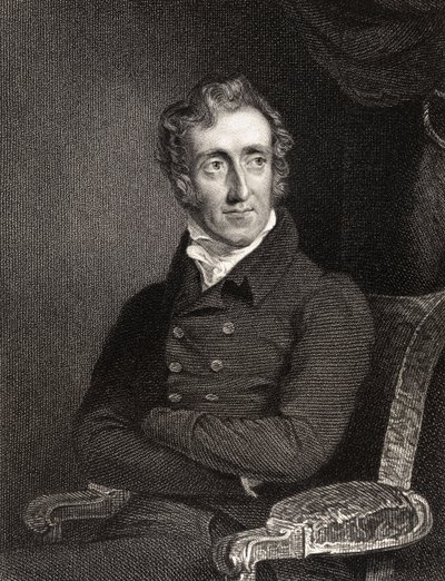 Henry Welbore Agar Ellis, 2e vicomte Clifden, gravé par Edward Scriven, de 