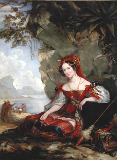 Lady Montague en Gitane - George Hayter