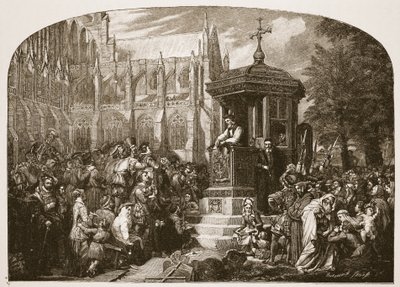 Latimer prêchant aux autorités civiles à Paul