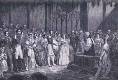 Mariage de la reine Victoria en 1840 - George Hayter