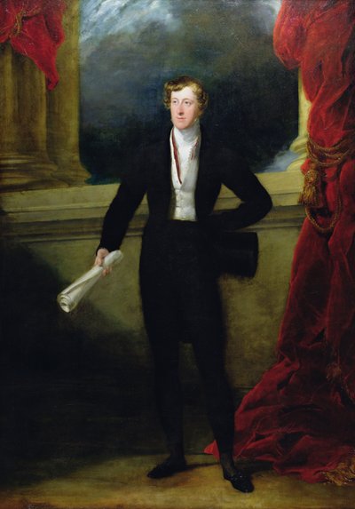 Portrait de William Spencer Cavendish, 6e duc de Devonshire, c.1822-86 - George Hayter