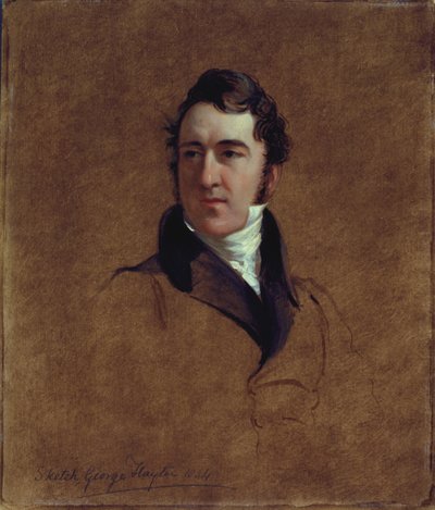 Esquisse de portrait de John Poulter, 1834 - George Hayter