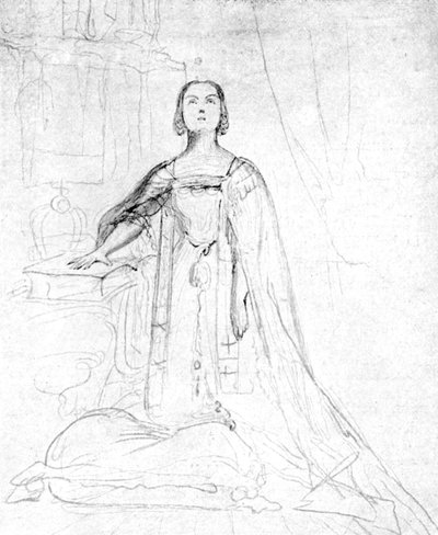 La reine Victoria prêtant le serment de couronnement, 1837, 1901 - George Hayter