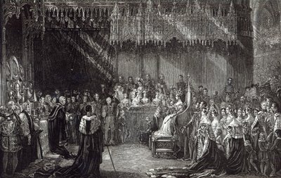 Le Couronnement de la Reine - George Hayter