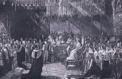 Le couronnement de la reine Victoria en 1838 - George Hayter
