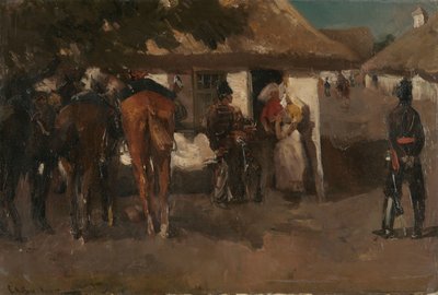 Cantonnement des troupes - George Hendrik Breitner