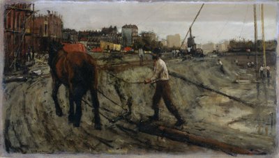 Chantier de construction - George Hendrik Breitner