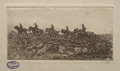 Scène de cavalerie - George Hendrik Breitner