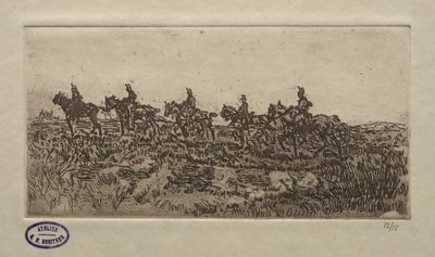 Scène de cavalerie - George Hendrik Breitner