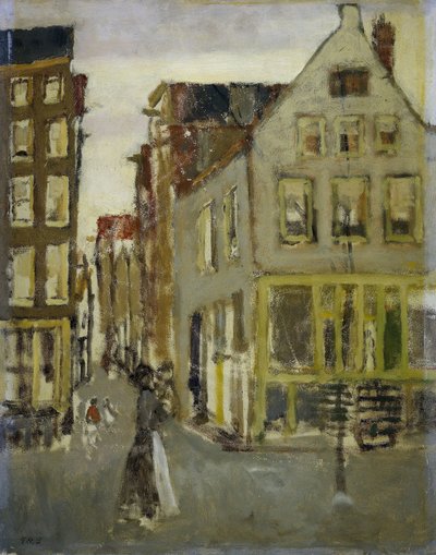 Le Lauriergracht près de la Deuxième Laurierdwarsstraat - George Hendrik Breitner