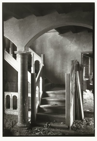 Le hall de la maison Inter Quercus à Aerdenhout, en construction - George Hendrik Breitner